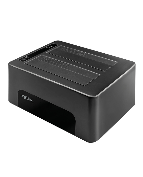 LogiLink QP0029 Station d'accueil de disques de stockage USB 3.2 Gen 1 (3.1 Gen 1) Type-B Noir