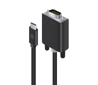 ALOGIC ELUCVG-02RBLK câble vidéo et adaptateur 2 m USB Type-C VGA (D-Sub) Noir
