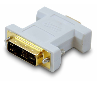 Equip 118945 adaptateur et connecteur de câbles DVI-A VGA Beige
