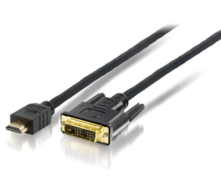 Equip 119325 câble vidéo et adaptateur 5 m HDMI DVI-D Noir