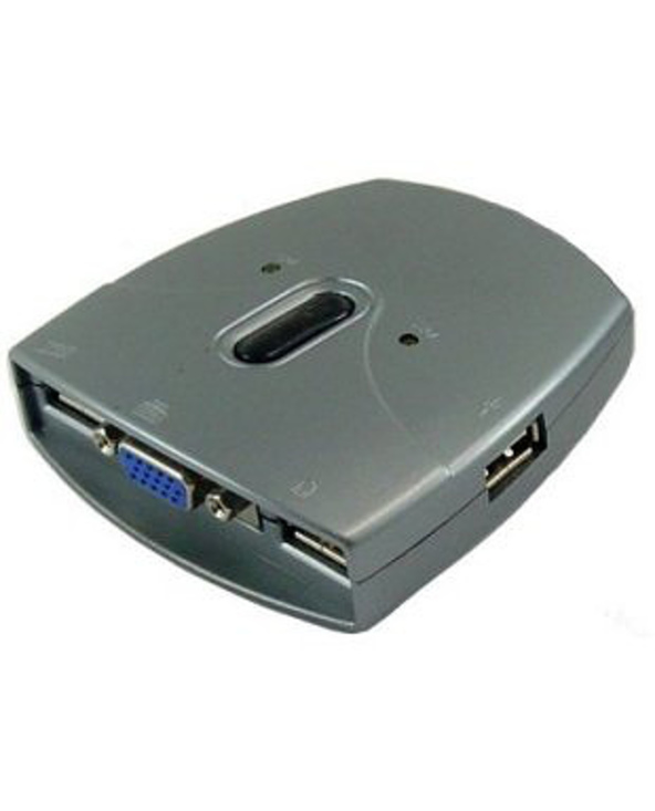 Sedna SE-KVM-USB-22 commutateur écran, clavier et souris Gris