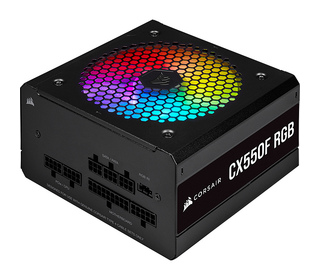 Corsair CX550F RGB unité d'alimentation d'énergie 550 W 24-pin ATX Noir