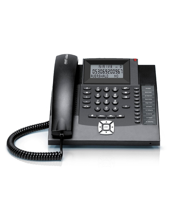 Auerswald COMfortel 600 Téléphone analogique Noir Identification de l'appelant