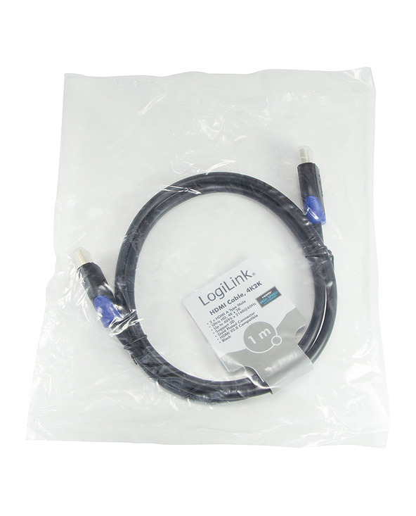 LogiLink CH0061 câble HDMI 1 m HDMI Type A (Standard) Noir