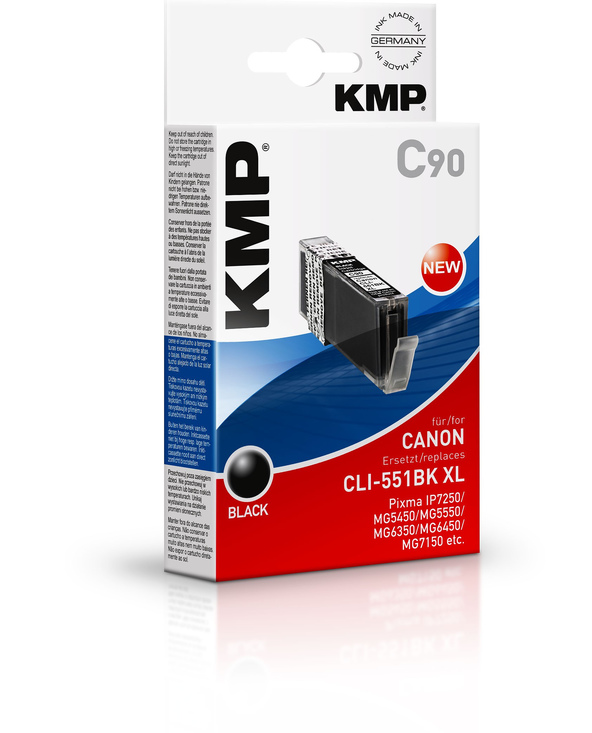 KMP C90 Noir 1 pièce(s)
