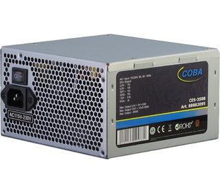 Inter-Tech Coba CES-350B unité d'alimentation d'énergie 350 W 20+4 pin ATX ATX Argent