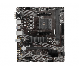 MSI A520M PRO Emplacement AM4 micro ATX AMD A520