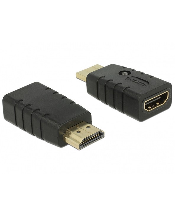 DeLOCK 63320 adaptateur et connecteur de câbles 1 x HDMI-A 19 pin Noir