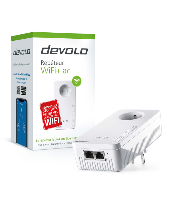 Devolo WiFi Repeater+ ac 1200 Mbit/s Répéteur réseau Blanc