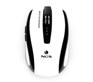 NGS White Flea Advanced souris RF sans fil Optique 1600 DPI Droitier