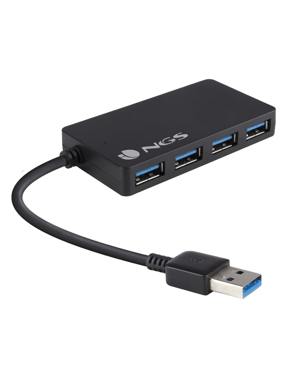 NGS iHub 3.0 USB 3.2 Gen 1 (3.1 Gen 1) Type-A 5000 Mbit/s Noir