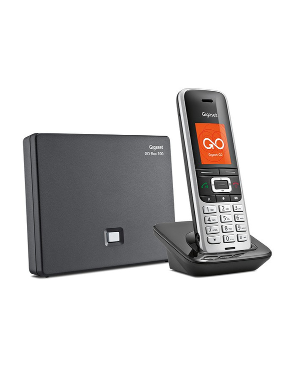 Gigaset S850A GO téléphone fixe Noir, Platine Combiné sans fil TFT 1 lignes