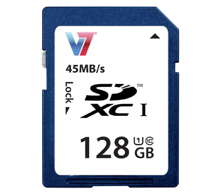 V7 SDXC Carte mémoire 128GO UHS-1