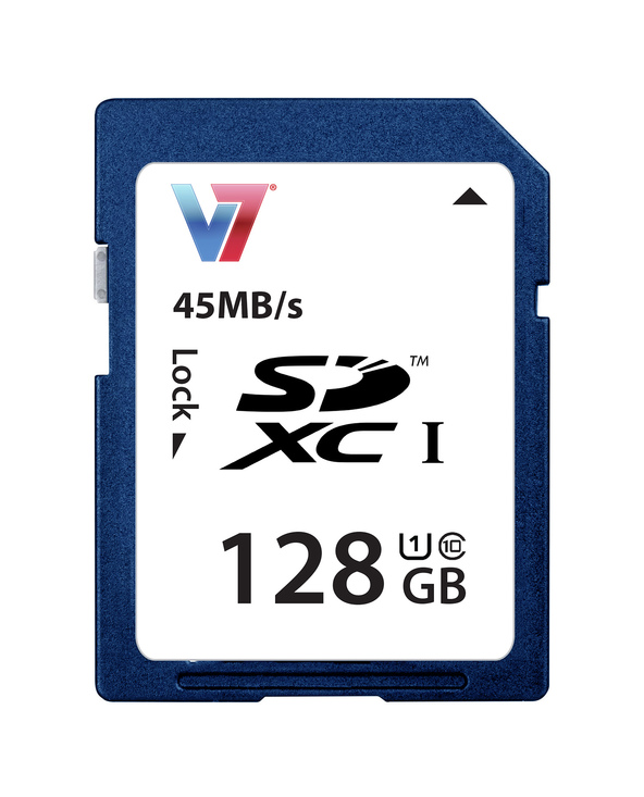V7 SDXC Carte mémoire 128GO UHS-1