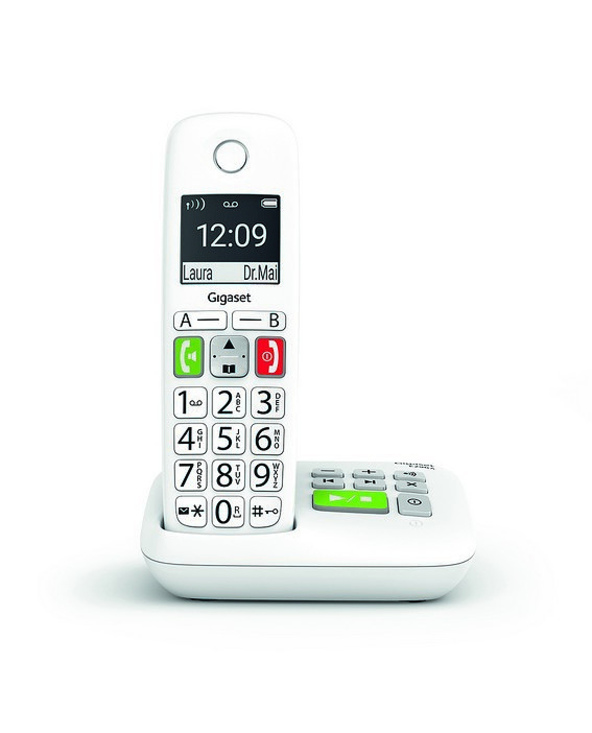 Gigaset E290A Téléphone analog/dect Blanc Identification de l'appelant
