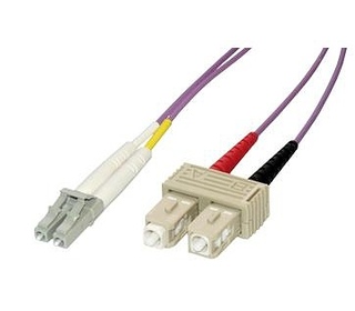 MCL FJOM3/SCLC-3M câble de fibre optique SC LC Bleu