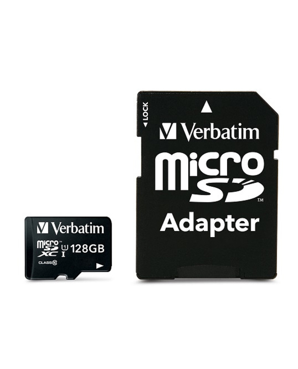 Verbatim Premium mémoire flash 128 Go MicroSDXC Classe 10 UHS-I