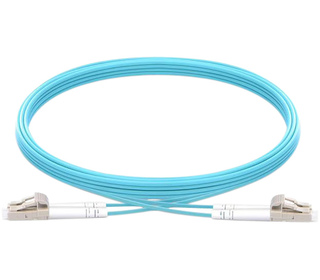 Vision TC 2MFBR LCLC câble de fibre optique 2 m LSZH OM3 LC Bleu