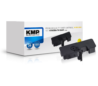 KMP K-T84Y Compatible Jaune 1 pièce(s)