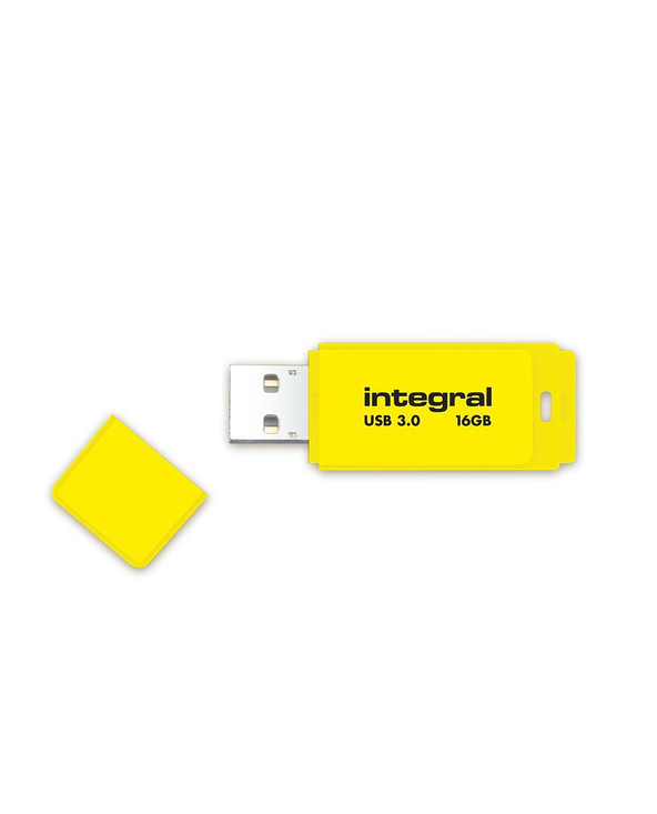 Integral NEON 3.0 lecteur USB flash 16 Go USB Type-A 3.2 Gen 1 (3.1 Gen 1) Jaune