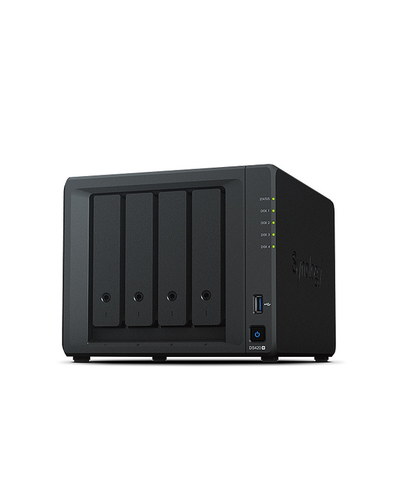 Synology DiskStation DS420+ serveur de stockage J4025 Ethernet/LAN Bureau Noir NAS