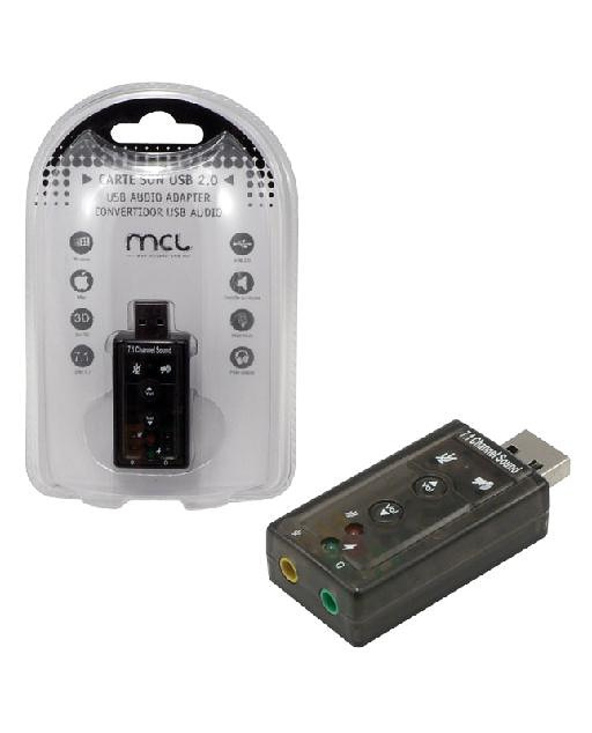 MCL USB2-257 carte sons 7.1 canaux USB