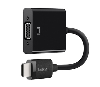 Belkin AV10170BT câble vidéo et adaptateur 2,5 m VGA (D-Sub) HDMI Type A (Standard) Noir
