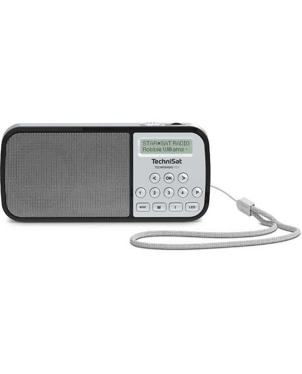 TechniSat RDR Portable Analogique et numérique Argent
