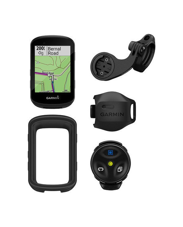 Garmin Edge 530 Mountain Bike Bundle GPS de bicyclette sans fil Noir 6,6 cm (2.6")