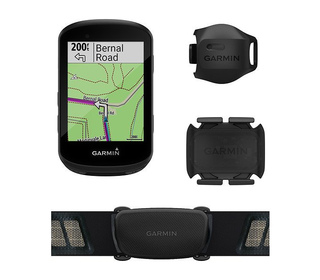 Garmin Edge 530 Sensor Bundle GPS de bicyclette sans fil Noir 6,6 cm (2.6")