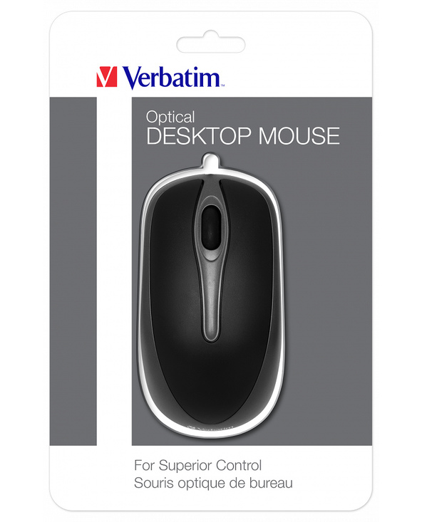 Verbatim 49019 souris USB Type-A Optique 1000 DPI Ambidextre