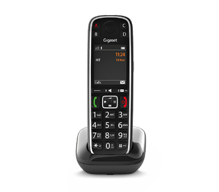 Gigaset E720 Téléphone analog/dect Noir Identification de l'appelant