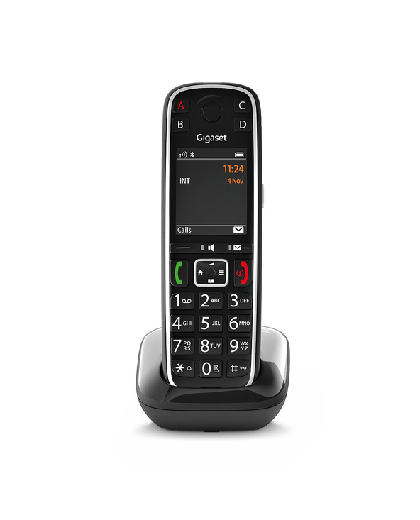 Gigaset E720 Téléphone analog/dect Noir Identification de l'appelant