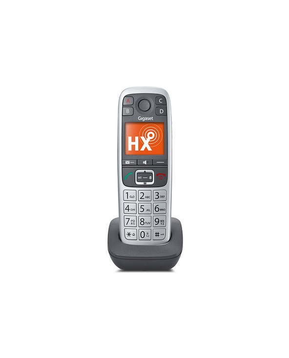Gigaset E560HX Téléphone analog/dect Gris, Argent Identification de l'appelant