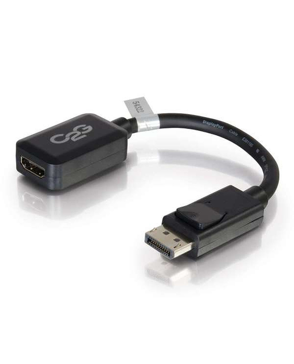 C2G 20cm DisplayPort M / HDMI F Noir