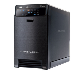 Fantec QB-X2U31R boîtier de disques Noir