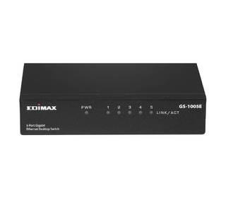 Edimax GS-1005E commutateur réseau Non-géré Gigabit Ethernet (10/100/1000) Noir