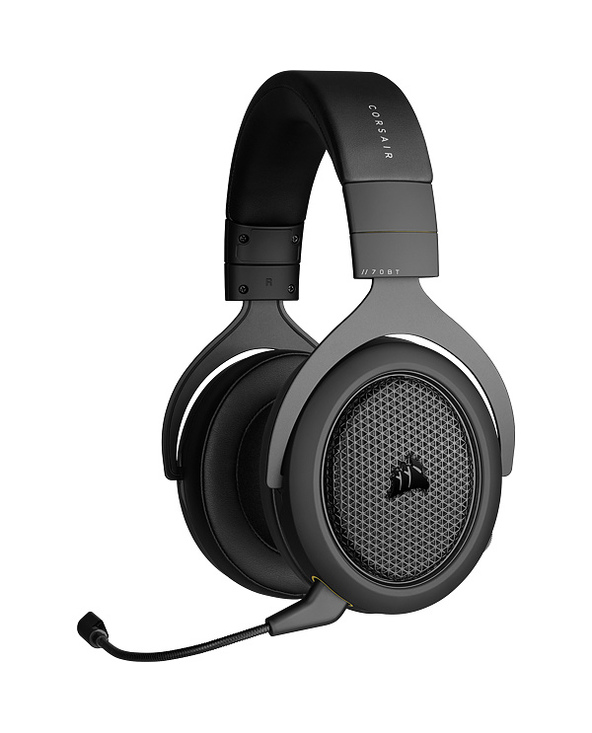 Corsair HS70 Bluetooth Casque Avec fil &sans fil Arceau Jouer USB Type-C Noir