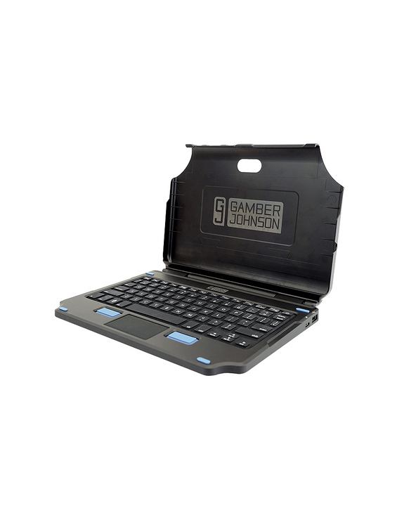 Gamber-Johnson 7160-1450-02 clavier pour tablette Noir USB QWERTZ Allemand