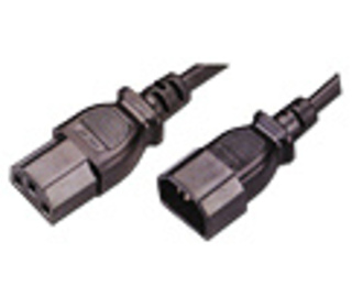MCL Cable Electric male/female 5m Noir