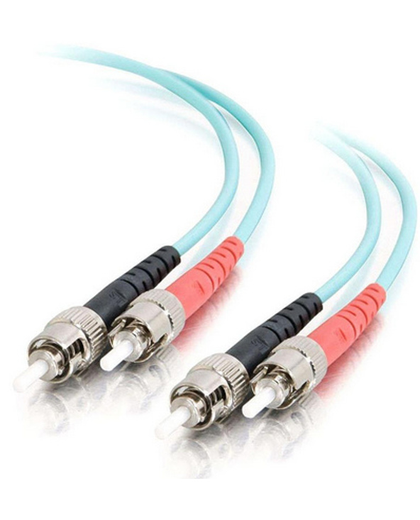 C2G 85505 câble de fibre optique 2 m ST OFNR Turquoise