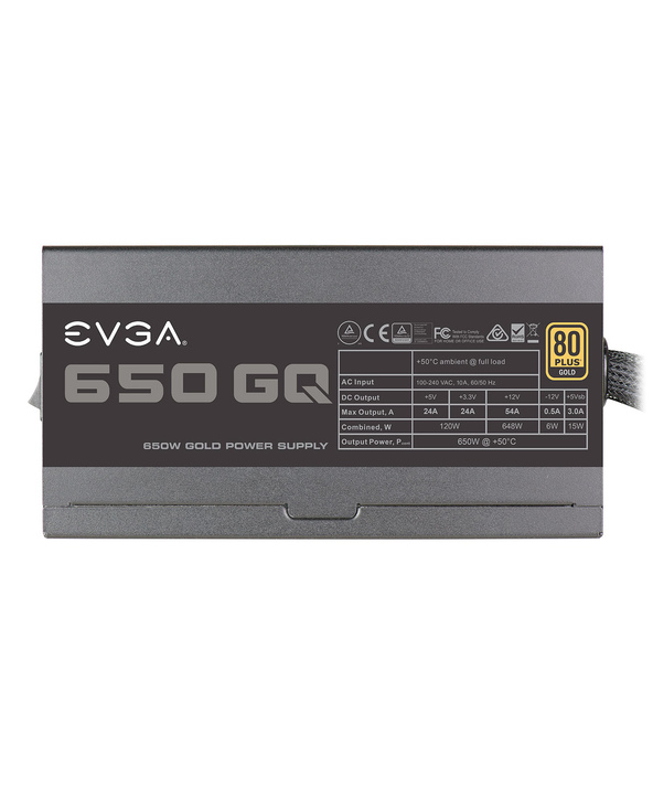 EVGA 650 GQ unité d'alimentation d'énergie 650 W 24-pin ATX ATX Noir