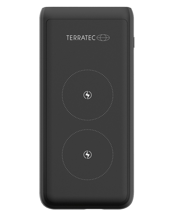 Terratec PD-100 banque d'alimentation électrique 10000 mAh Recharge sans fil Noir