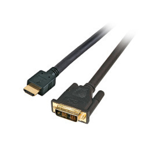 EFB Elektronik K5432SW.1 câble vidéo et adaptateur 20 m HDMI Type A (Standard) DVI Noir