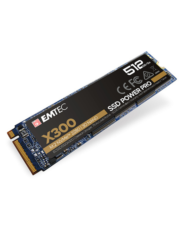 Emtec X300 M.2 512 Go PCI Express 3.0 3D NAND NVMe