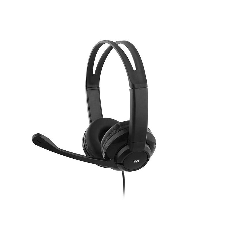 T'nB CSMHS200 écouteur/casque Arceau Connecteur de 3,5 mm Noir