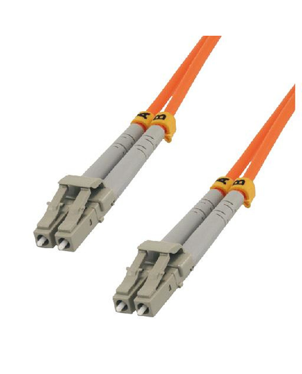 MCL 2m LC/LC câble de fibre optique OM2 Orange,Grey