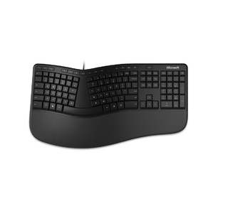 Microsoft Ergonomic clavier USB AZERTY Belge Noir
