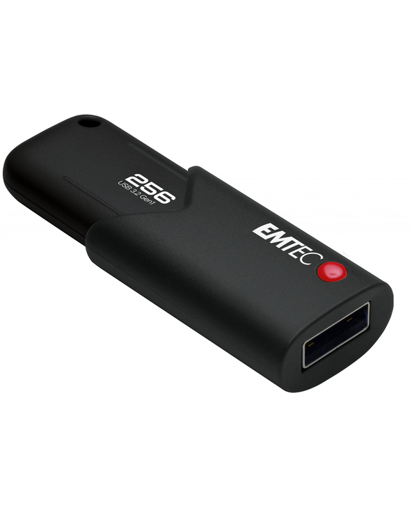 Emtec B120 Click Secure lecteur USB flash 256 Go USB Type-A 3.2 Gen 2 (3.1 Gen 2) Noir