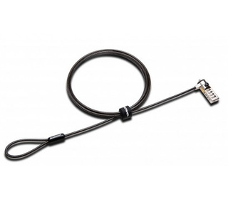 Lenovo Kensington Combination câble antivol Noir 1,8 m